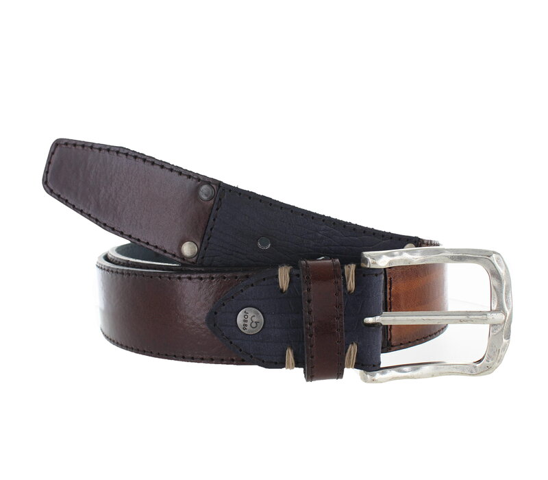 Enzo |  Multi jeans riem 4cm | Multicolour