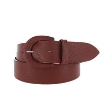 Aline |  Stijlvolle damesriem 4cm | Cognac