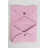 Lederen pasjeshouder | Rose