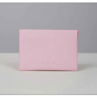 Lederen pasjeshouder | Rose