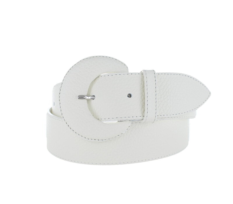 Ariana |  Stijlvolle damesriem 4cm | Wit