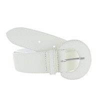 Ariana |  Stijlvolle damesriem 4cm | Wit