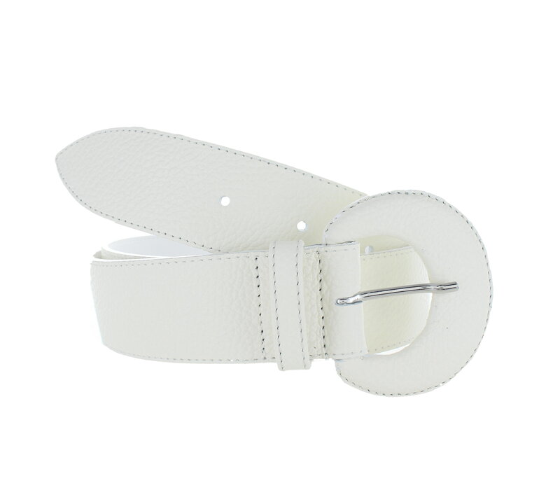 Ariana |  Stijlvolle damesriem 4cm | Wit