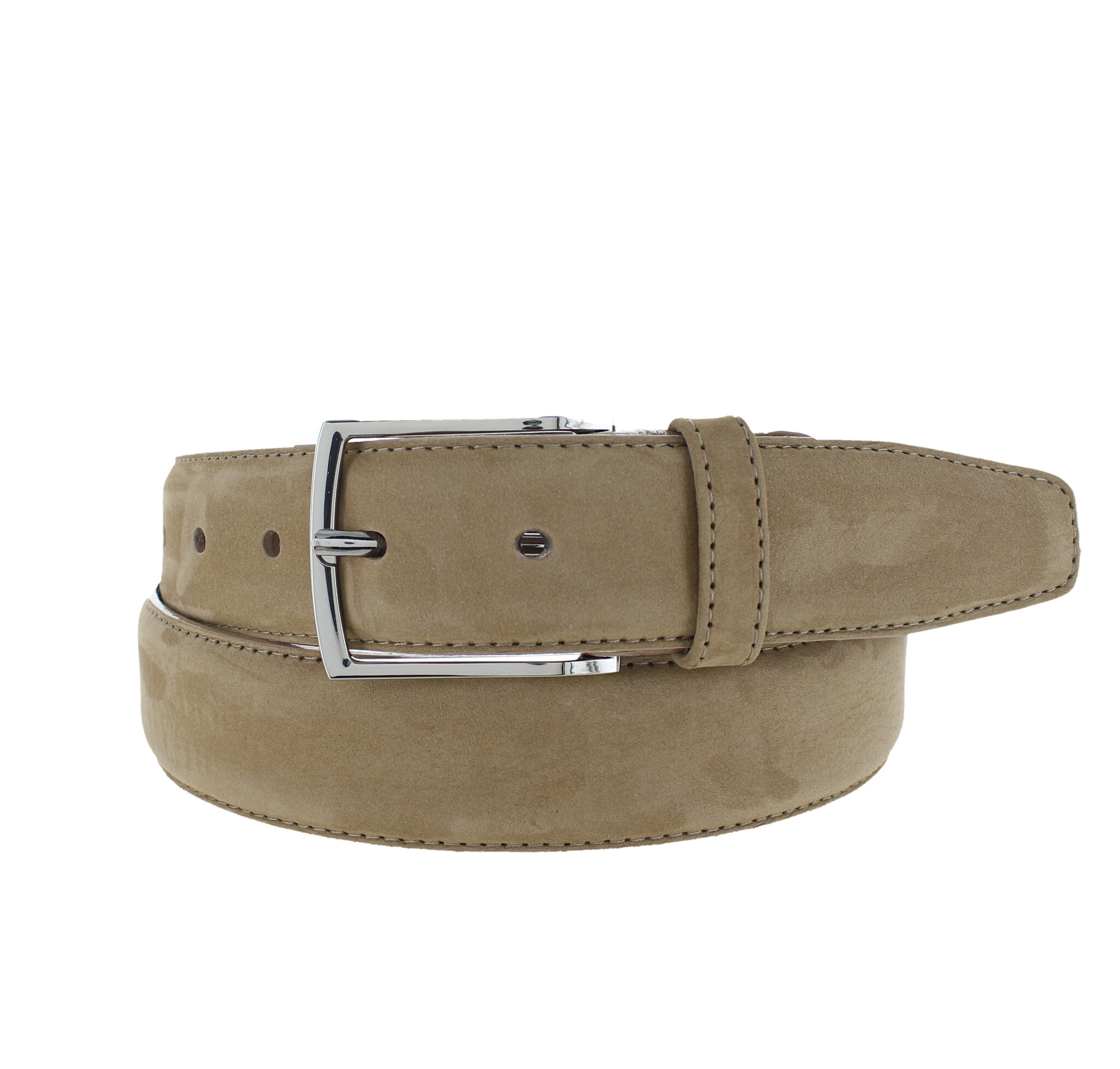 BRADBURY Guiseppe | Nubuck herenriem 3,5cm | Camel