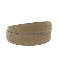 Guiseppe | Nubuck herenriem 3,5cm | Camel