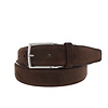 BRADBURY Guiseppe | Nubuck herenriem 3,5cm | Bruin