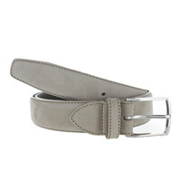 Guiseppe | Nubuck herenriem 3,5cm | Beige