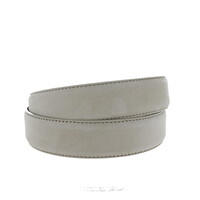 Guiseppe | Nubuck herenriem 3,5cm | Beige