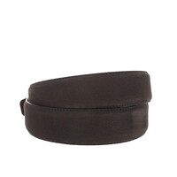 Fausto | Nubuck ceintuur 4cm | Donkerbruin