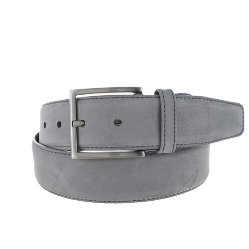 JOB86 Fausto | Nubuck ceintuur 4cm | Grijs 