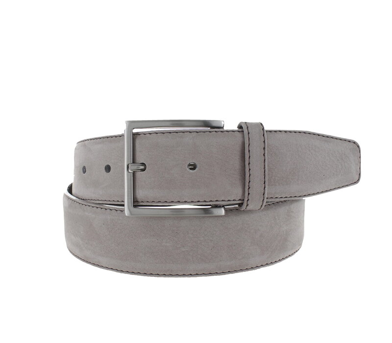 Fausto | Nubuck ceintuur 4cm | Taupe