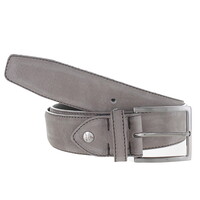 Fausto | Nubuck ceintuur 4cm | Taupe