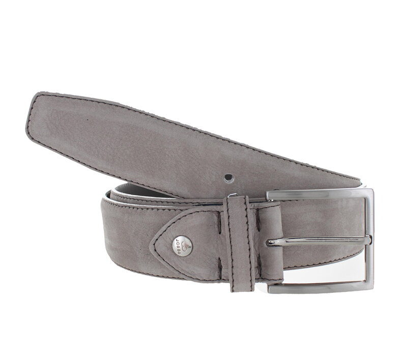 Fausto | Nubuck ceintuur 4cm | Taupe