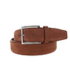 JOB86 Fausto | Nubuck ceintuur 4cm | Cognac