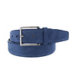 JOB86 Fausto | Nubuck ceintuur 4cm | Blauw
