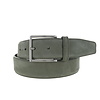 JOB86 Fausto | Nubuck ceintuur 4cm | Groen