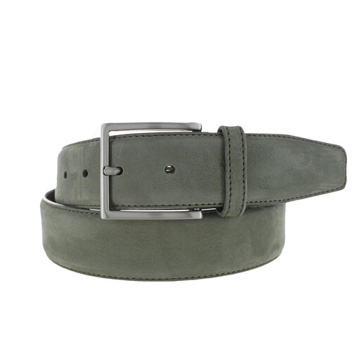  JOB86 Fausto | Nubuck ceintuur 4cm | Groen 