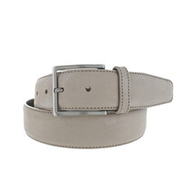 Fausto | Nubuck ceintuur 4cm | Beige