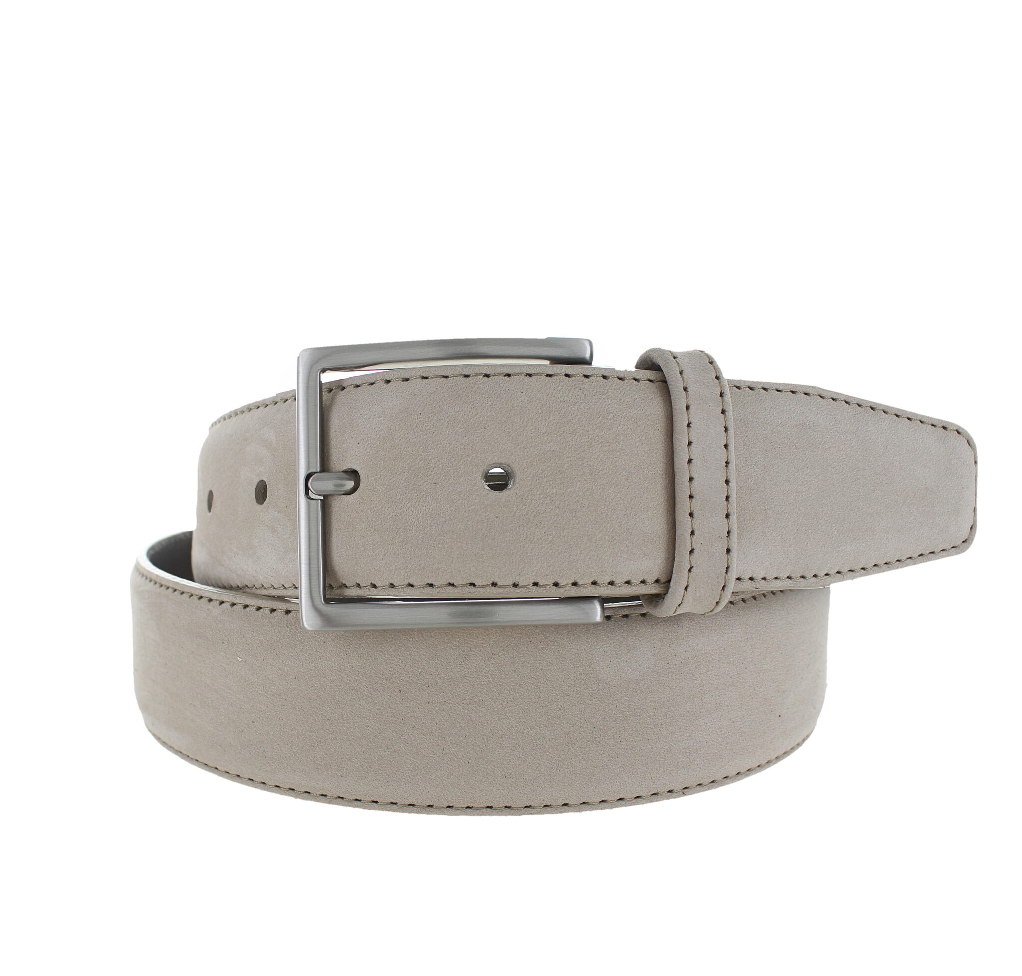JOB86 Fausto | Nubuck ceintuur 4cm | Beige