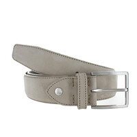 Fausto | Nubuck ceintuur 4cm | Beige