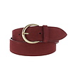 H.A.N. Emma | Nubuck damesriem 4cm | Bordeaux