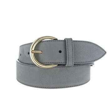 H.A.N. Emma | Nubuck damesriem 4cm | Grijs