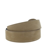 Noémie | Nubuck damesriem 4cm | Beige