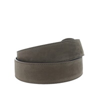Noémie | Nubuck damesriem 4cm | Taupe