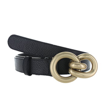 H.A.N Lioré | Stijlvolle damesriem 3cm | Zwart