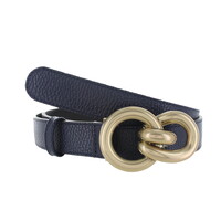 Lioré | Stijlvolle damesriem 3cm | Donkerblauw