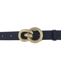 Lioré | Stijlvolle damesriem 3cm | Donkerblauw