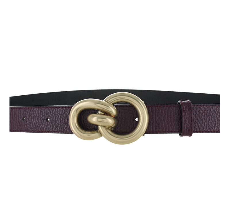 Lioré | Stijlvolle damesriem 3cm | Bordeaux