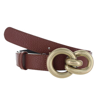 H.A.N Lioré | Stijlvolle damesriem 3cm | Cognac