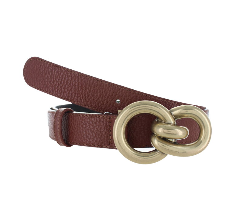 Lioré | Stijlvolle damesriem 3cm | Cognac