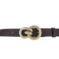 Lioré | Stijlvolle damesriem 3cm | Donkerbruin