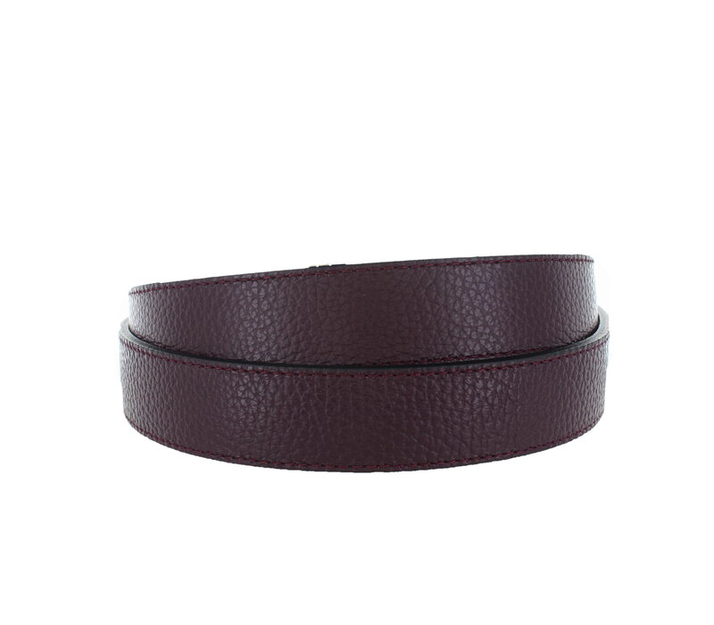 Lioré | Lederen damesriem 3cm | Bordeaux