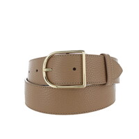 Zivy | Lederen damesriem 4cm | Zand