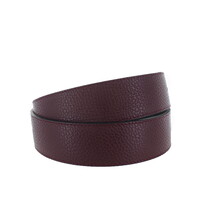 Zivy | Lederen damesriem 4cm | Bordeaux