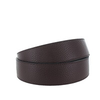 Zivy | Lederen damesriem 4cm | Donkerbruin