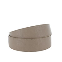 Zivy | Lederen damesriem 4cm | Beige