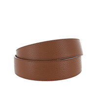 Zivy | Lederen damesriem 4cm | Lichtbruin