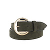 H.A.N Celine | Nubuck damesriem 3,5cm | Groen