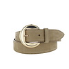 H.A.N Celine | Nubuck damesriem 3,5cm | Zand