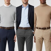 Guiseppe | Nubuck herenriem 3,5cm | Bruin