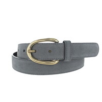 Stijlvolle suède damesriem 3 cm | Grijs