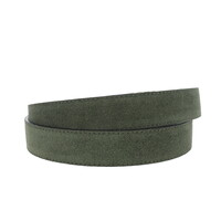 Stijlvolle suède damesriem 3 cm | Groen