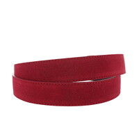Stijlvolle suède damesriem 3 cm | Rood