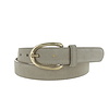 Stijlvolle suède damesriem 3 cm | Beige