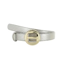 Amara | Lederen damesriem 2,5cm | Light-Gold