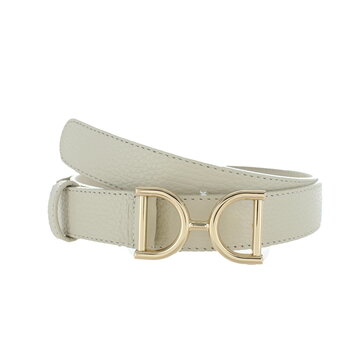 H.A.N Rosaline | Lederen damesriem 3cm | Beige